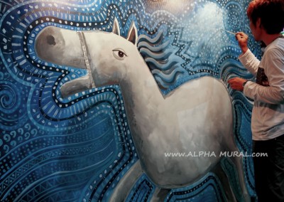 HK Mural Artist Chan Ying-fat Wall Painting